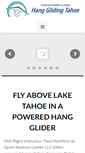 Mobile Screenshot of hangglidingtahoe.com